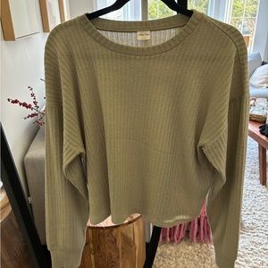 Aritzia - Wilfred free ribbed knit long sleeve